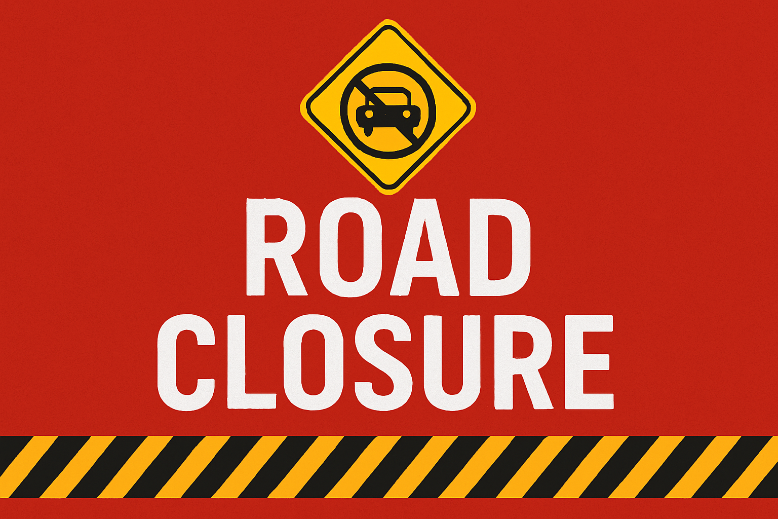 Road Closure: Christmas Light Switch On